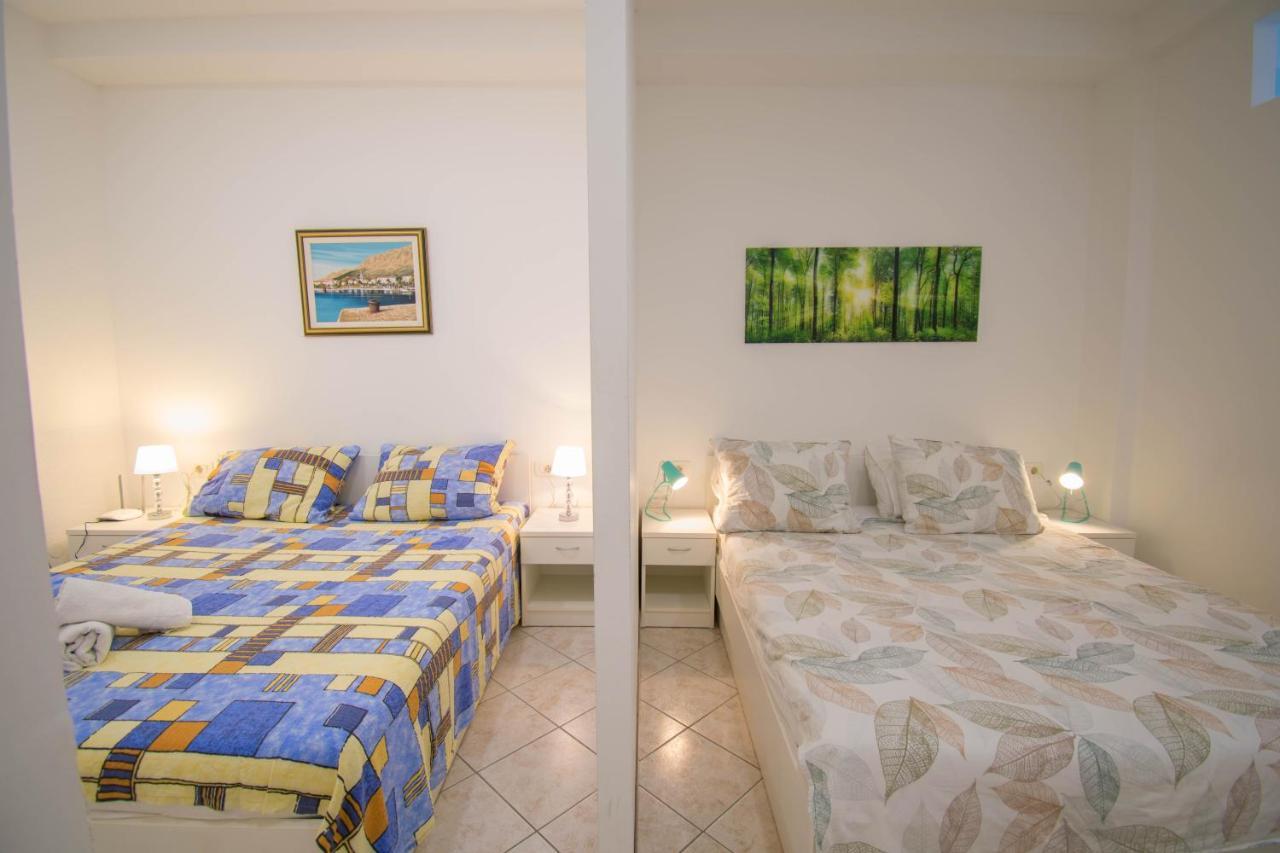 Family Apartment Manuela - Baška Voda Zewnętrze zdjęcie